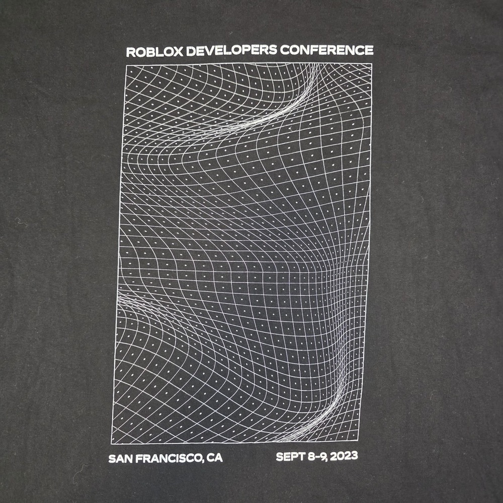 Rare Roblox Game Developers Conference 2023 Mens Shirt XXXL San Francisco Swag - Picture 5 of 8